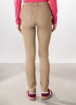 Treggings in misto cotone stretch donna