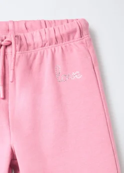 Treggings in puro cotone garzato Wide Leg bambina