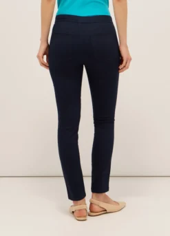 Treggings in twill di misto cotone donna