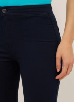 Treggings in twill di misto cotone donna