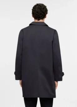 Trench in twill misto cotone uomo