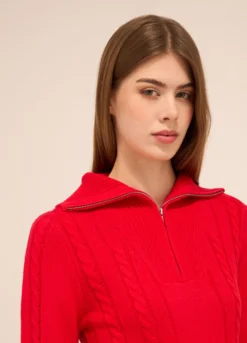 Tricot a collo alto donna