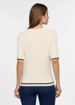 Tricot a maniche corte donna