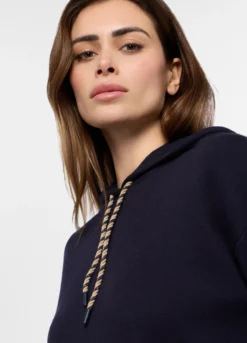 Tricot con cappuccio donna