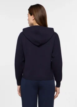 Tricot con cappuccio donna