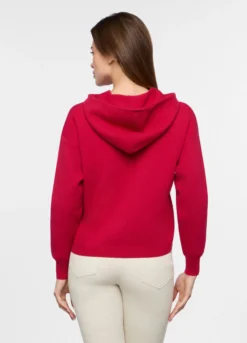 Tricot con cappuccio donna