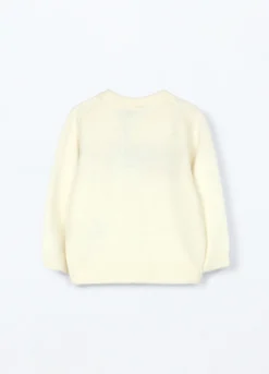 Tricot con lavorazione jacquard neonata