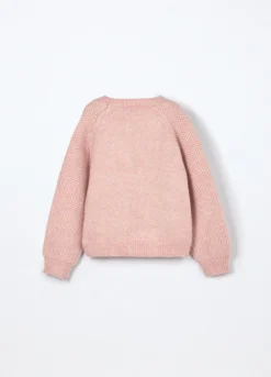Tricot con ricami bambina