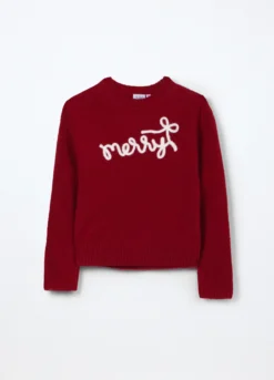 Tricot con ricamo bambina