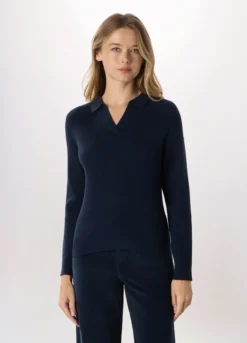 Tricot in costina misto viscosa donna