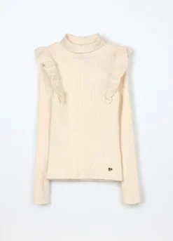 Tricot in costina misto viscosa bambina