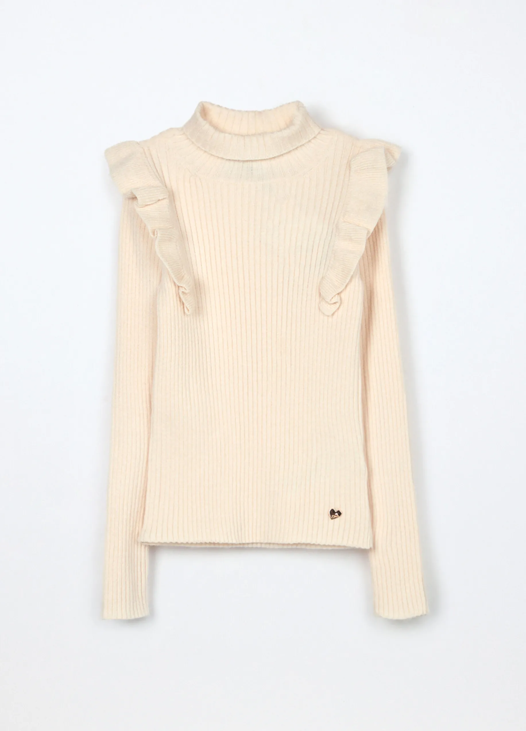 Tricot in costina misto viscosa bambina