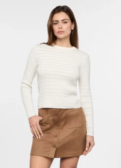 Tricot misto cotone donna