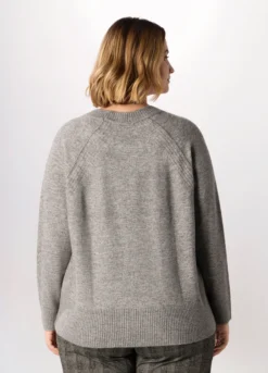 Tricot misto lana donna curvy