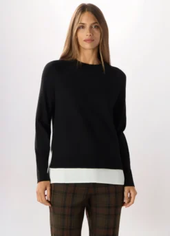 Tricot misto viscosa donna