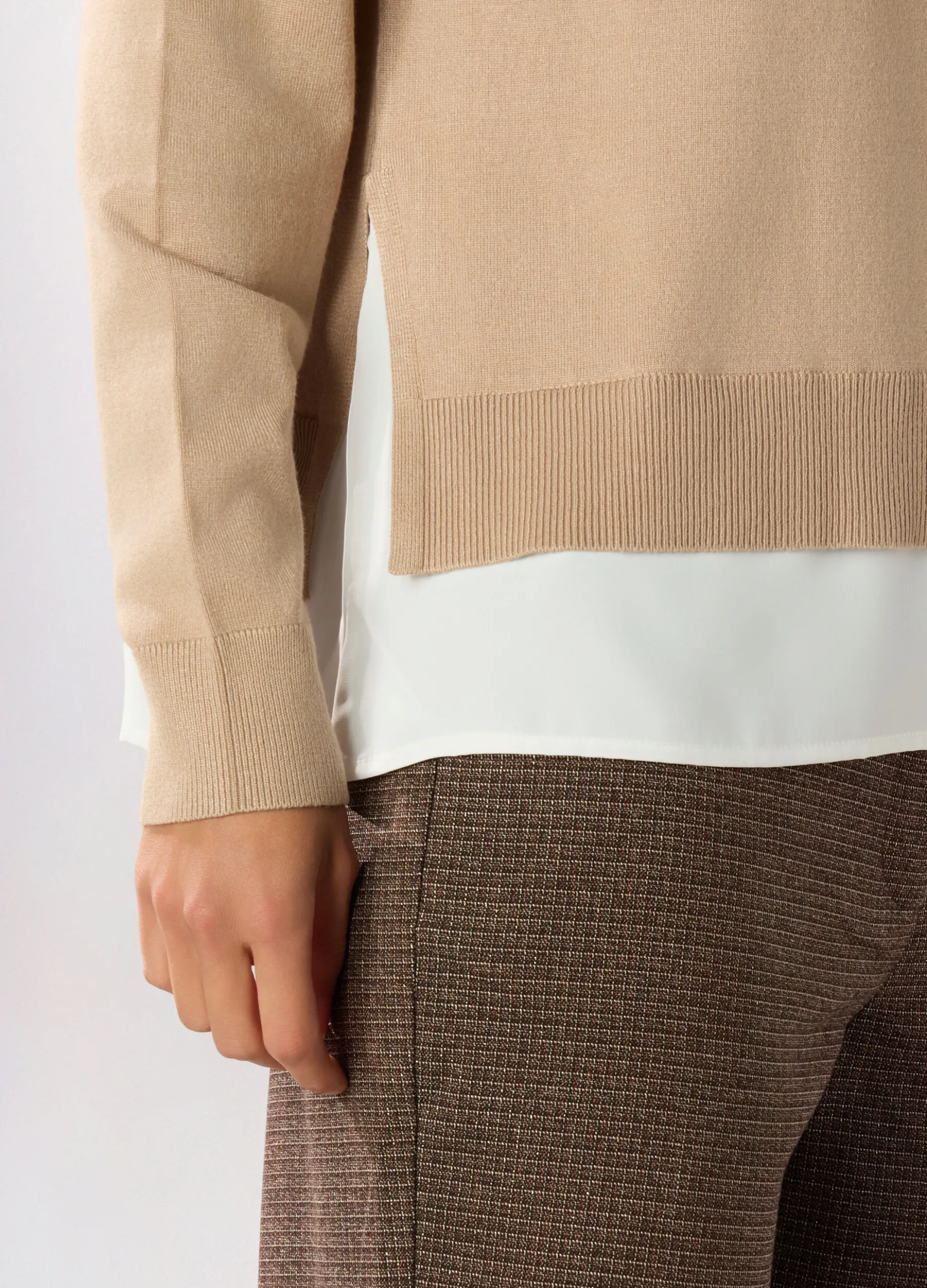 Tricot misto viscosa donna