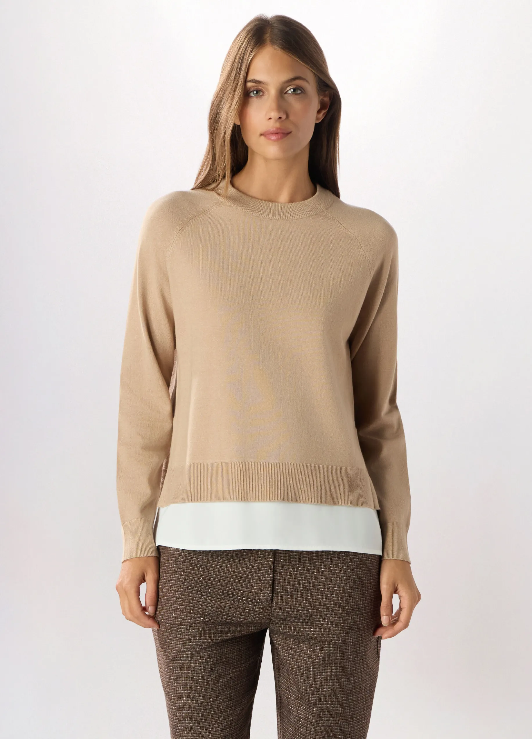 Tricot misto viscosa donna
