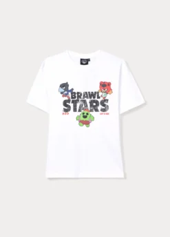 T-shirt Brawl Stars girocollo ragazzo