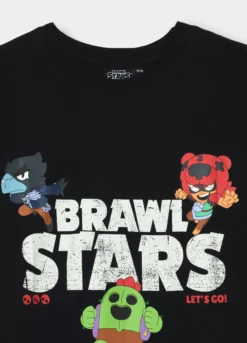 T-shirt Brawl Stars in jersey di puro cotone ragazzo