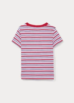 T-shirt girocollo fitted in costina ragazza