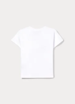 T-shirt girocollo Hello Kitty ragazza