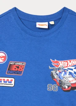 T-shirt girocollo Hot Wheels bambino