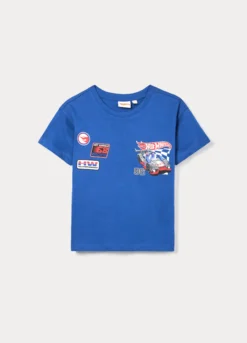 T-shirt girocollo Hot Wheels bambino