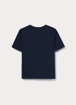 T-shirt girocollo in jersey di puro cotone ragazzo