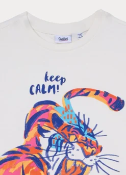 T-shirt girocollo in jersey bambino