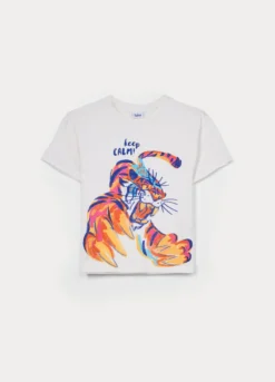 T-shirt girocollo in jersey bambino