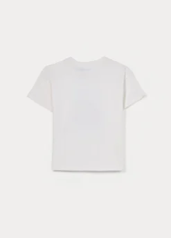 T-shirt girocollo in jersey bambino