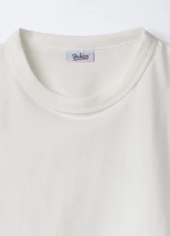 T-shirt girocollo in jersey di puro cotone ragazza