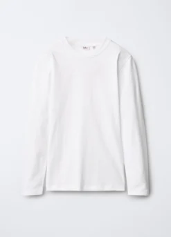T-shirt girocollo in jersey di puro cotone ragazzo