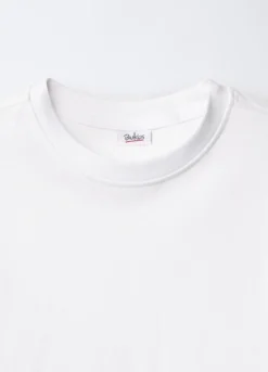 T-shirt girocollo in jersey di puro cotone ragazzo