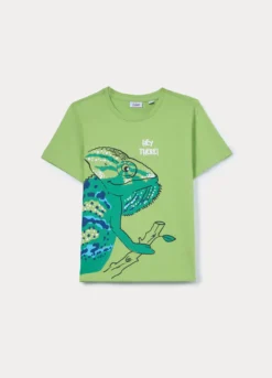 T-shirt girocollo in jersey bambino