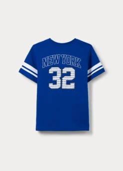T-shirt girocollo in jersey di puro cotone bambino