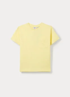 T-shirt girocollo in jersey slub bambino