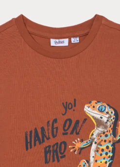 T-shirt girocollo in jersey bambino
