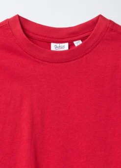 T-shirt girocollo in jersey di puro cotone bambino