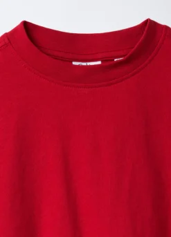 T-shirt girocollo in jersey di puro cotone bambino