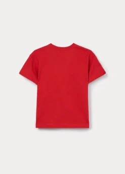 T-shirt girocollo in jersey bambino