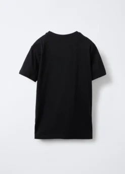 T-shirt girocollo in jersey di puro cotone ragazzo