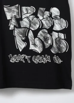 T-shirt girocollo in jersey di puro cotone ragazzo