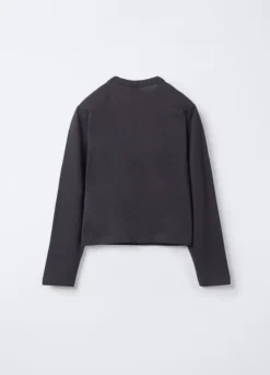 T-shirt girocollo in jersey di puro cotone ragazza