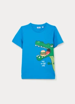 T-shirt girocollo in jersey bambino