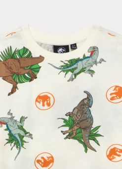 T-shirt girocollo Jurassic World bambino