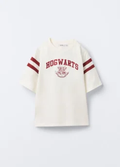 T-shirt Harry Potter in puro cotone Fit Over ragazzo