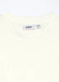 T-shirt in costina di puro cotone ragazza