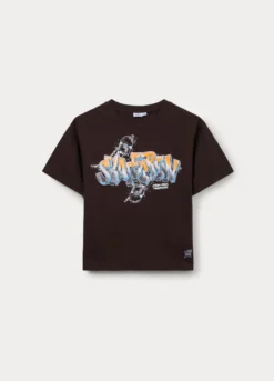 T-shirt in jersey di puro cotone ragazzo