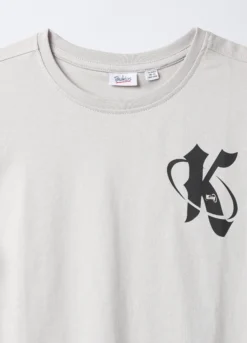 T-shirt in jersey di puro cotone ragazzo
